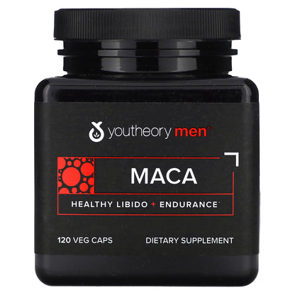 Youtheory, Men, Maca, 1,000 mg, 120 Veg Caps (500 mg Per Capsule)