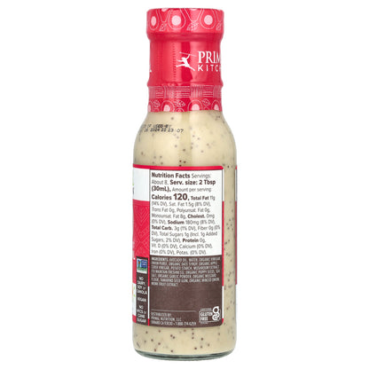 Primal Kitchen, Dressing & Marinade Made with Avocado Oil, Poppyseed, 8 fl oz (236 ml)