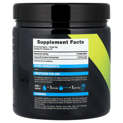 VPLab, Pure Creatine, Unflavored, 10.6 oz (300 g)