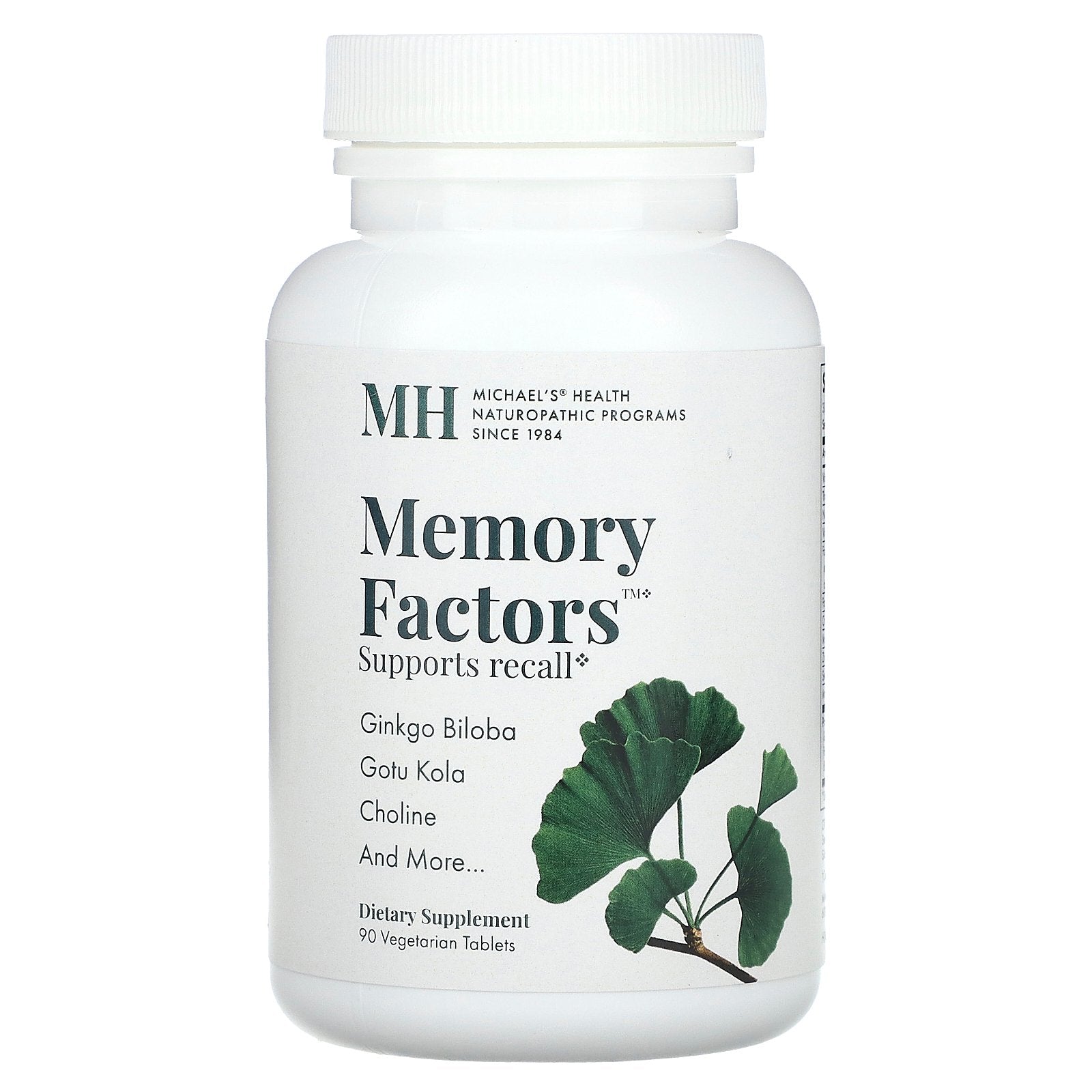 Michael's Health, Memory Factors, 90 Vegetarian Tablets