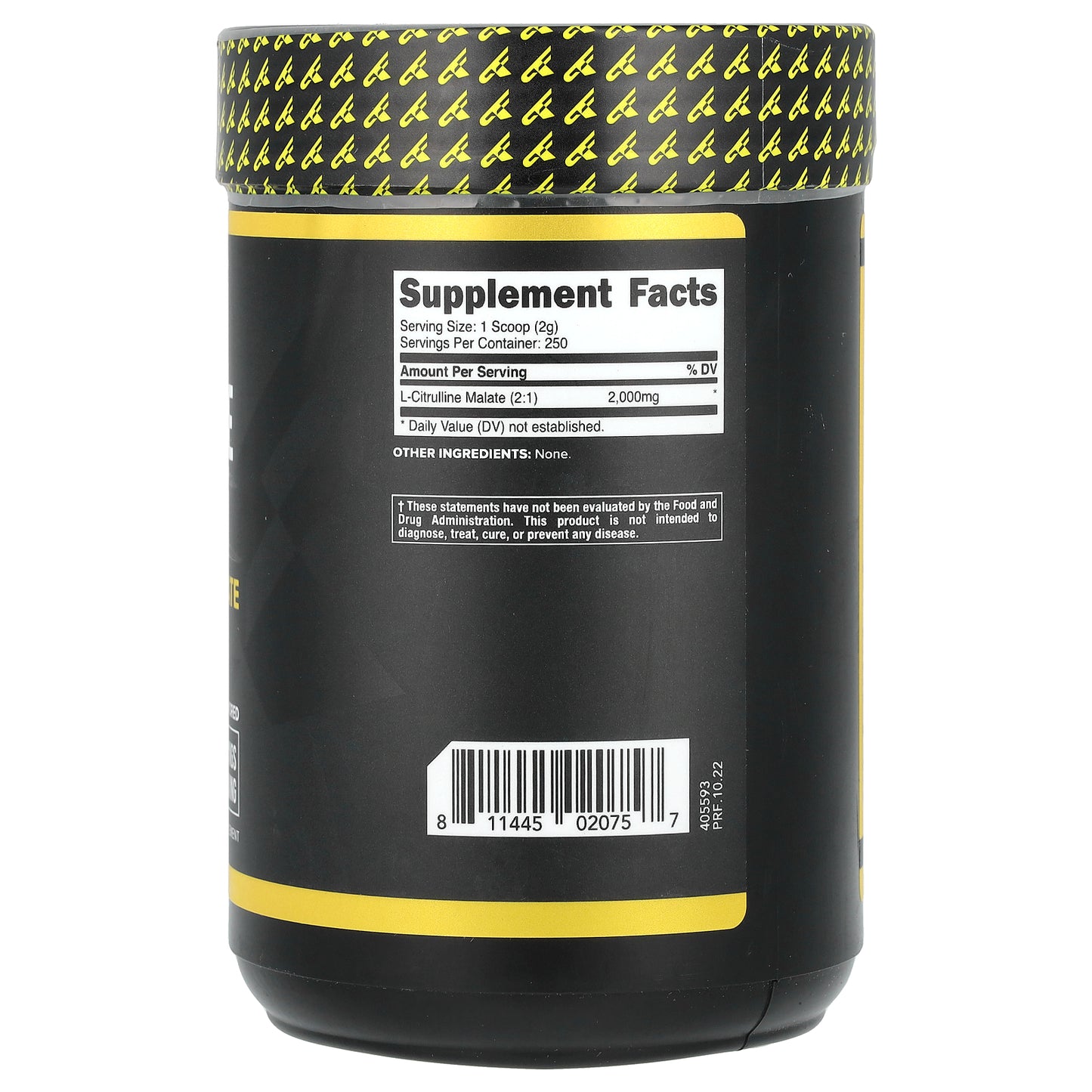 Primaforce, Citrulline Malate, Unflavored, 1.1 lb (500 g)