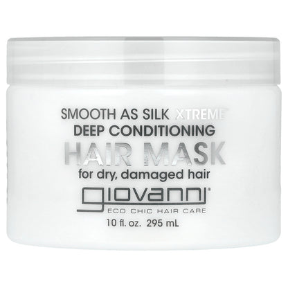 Giovanni, Smooth As Silk Xtreme™, Deep Conditioning Hair Mask, 10 fl oz (295 ml)