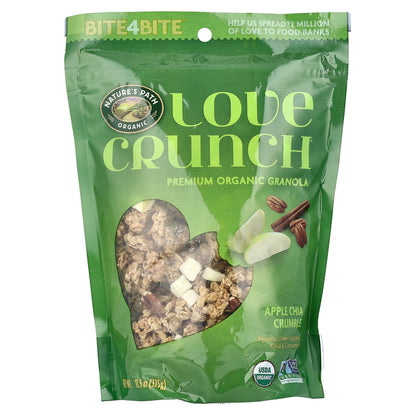 Nature's Path, Love Crunch®, Premium Organic Granola, Apple Chia Crumble, 11.5 oz (325 g)