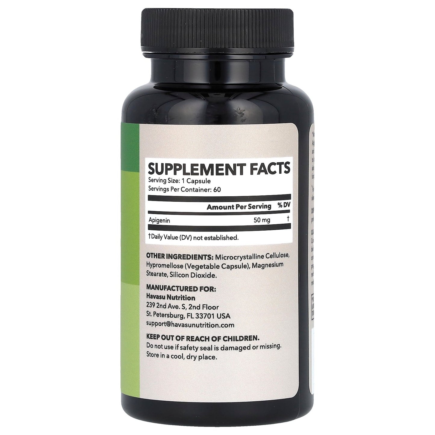 Havasu Nutrition, Apigenin , 50 mg, 60 Capsules