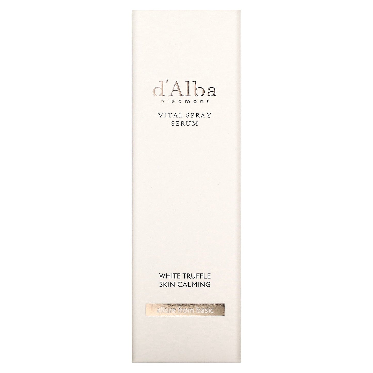 d'Alba, Vital Spray Serum, White Truffle, 3.38 fl oz (100 ml)