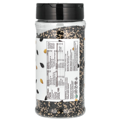 Foods Alive, Organic Tuxedo Sesame Seed Shaker Jar, 8 oz (227 g)