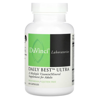 DaVinci Laboratories, Daily Best Ultra, 60 Capsules