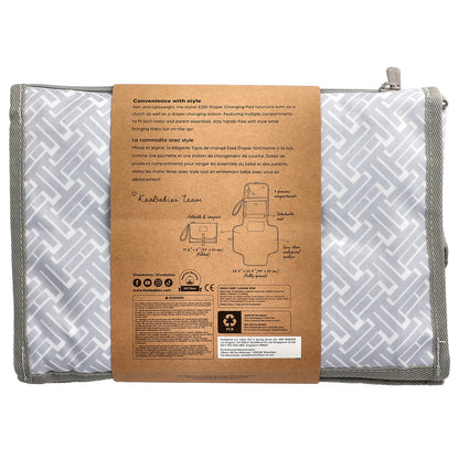KeaBabies, Ezee Diaper Changing Pad, For Babies, Gray, 1 Count