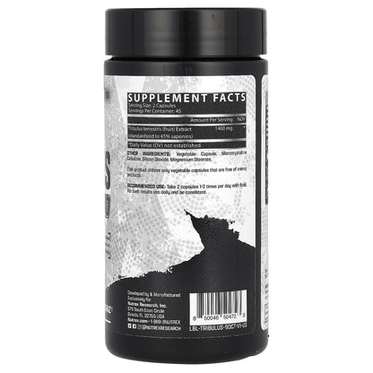 Nutrex Research, Tribulus 1400, 90 Capsules (700 mg per Capsule)