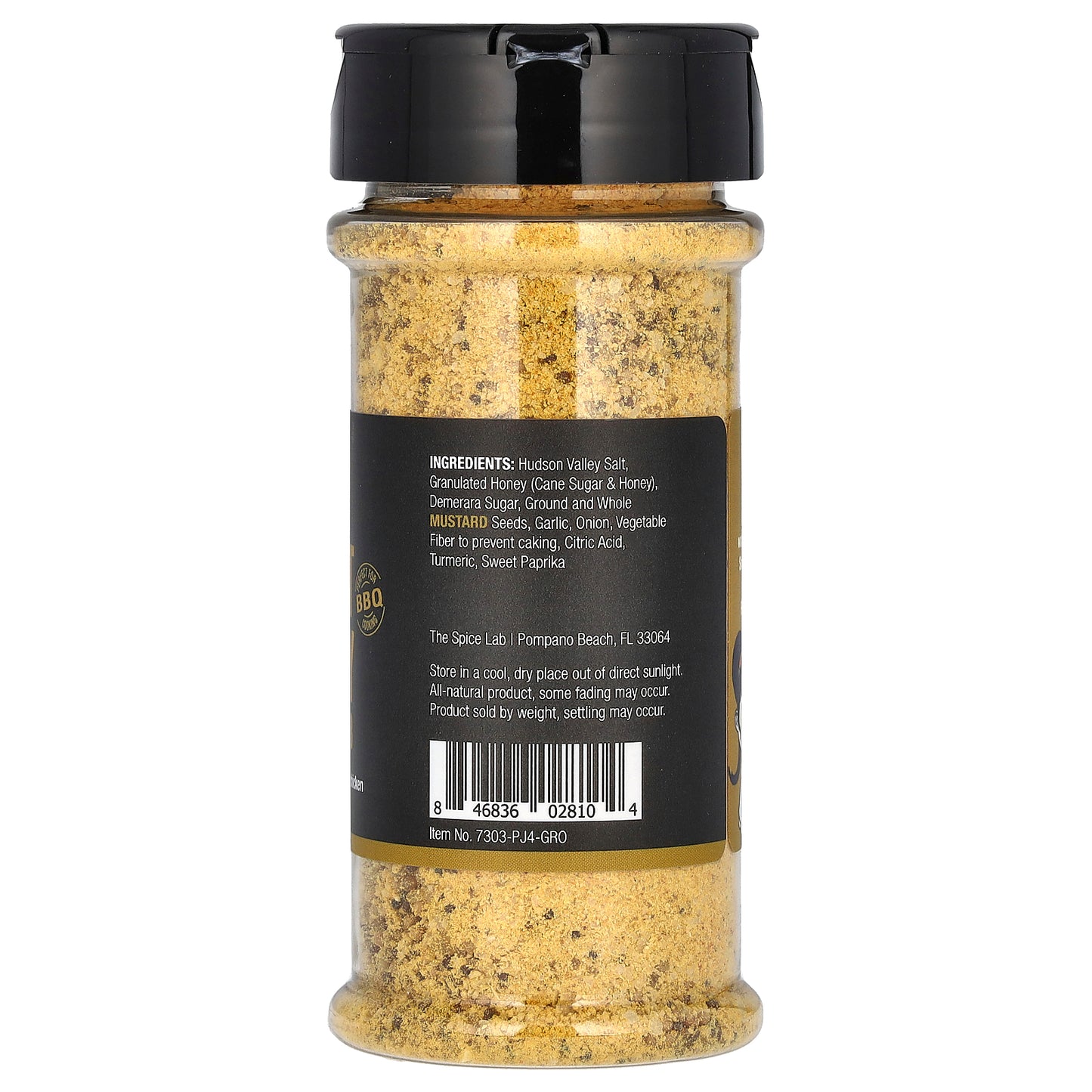 The Spice Lab, Sweet + Tangy Mustard Rub, 5.7 oz (161 g)