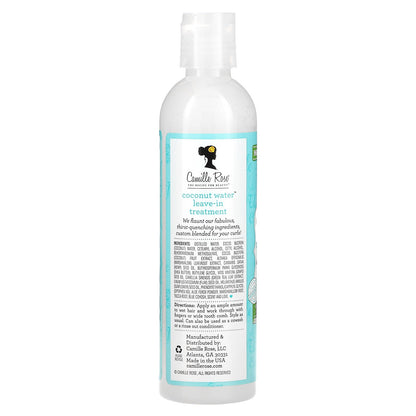 Camille Rose, Leave-In Detangling Hair Treatment, Coconut Water, 8 oz (240 ml)