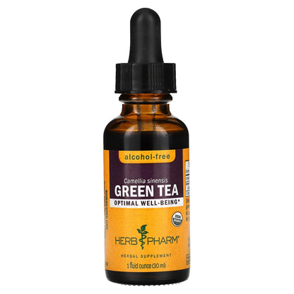 Herb Pharm, Green Tea, Alcohol-Free, 824 mg, 1 fl oz (30 ml)