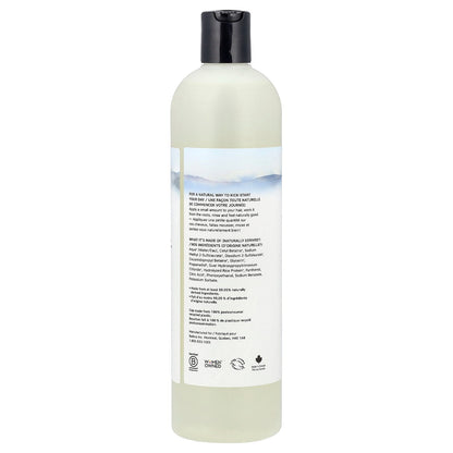 The Unscented Company, Daily Shampoo, For Fine to Wavy Hair Types, Fragrance Free, 16.9 fl oz (500 ml)