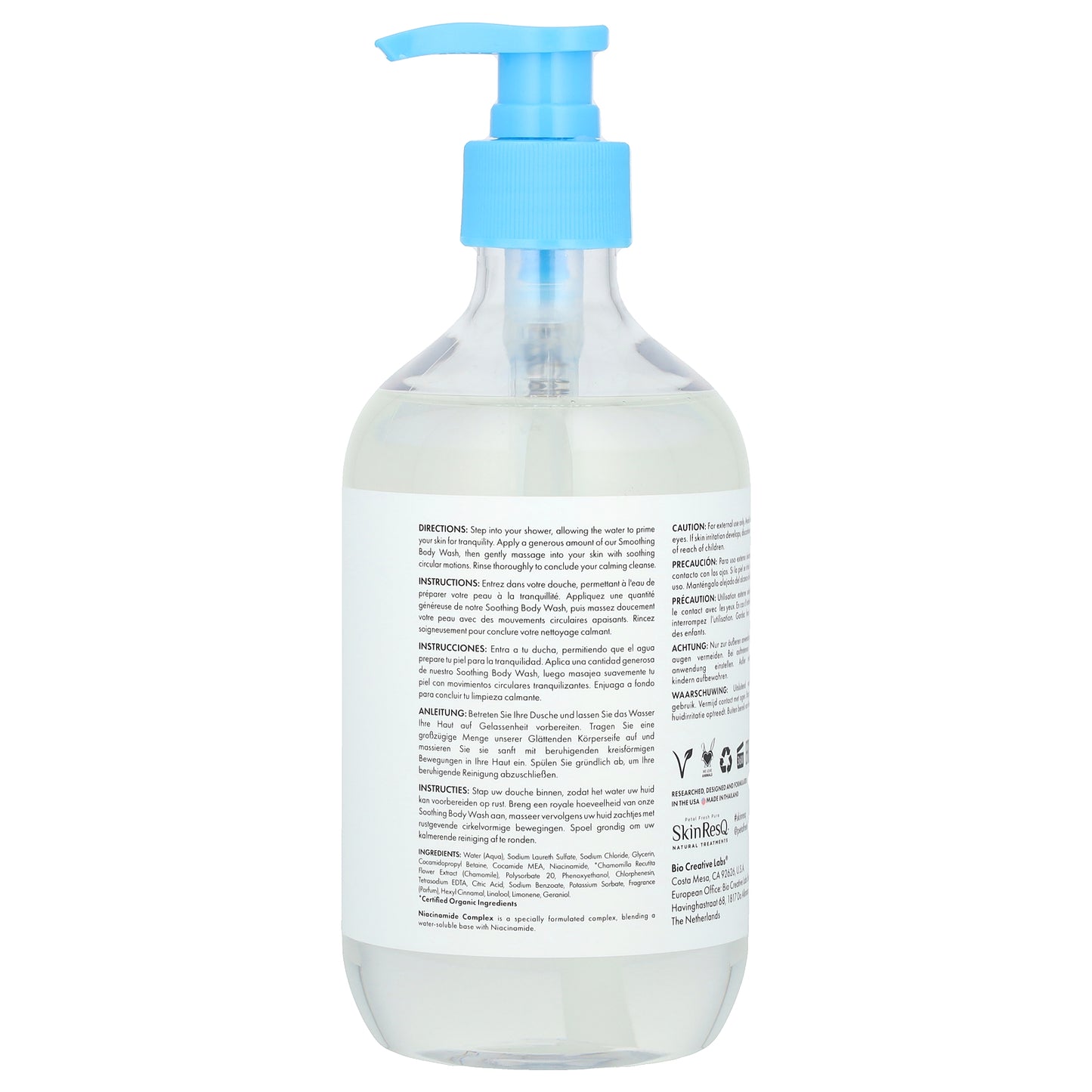 Petal Fresh, Skin ResQ Natural Treatments, Smoothing Body Wash, 16 fl oz (473 ml)