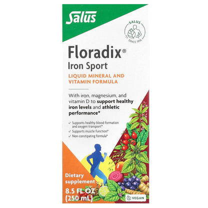 Floradix, Floradix Iron Sport, 8.5 fl oz (250 ml)