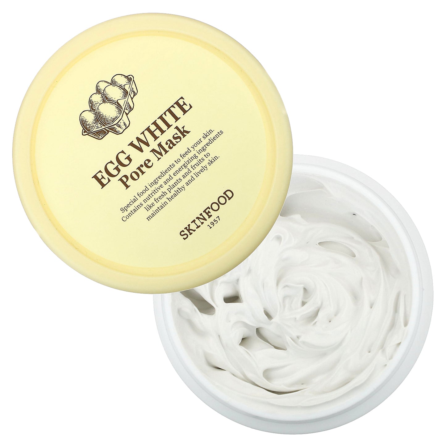 Skinfood, Egg White Pore Mask, 125 g