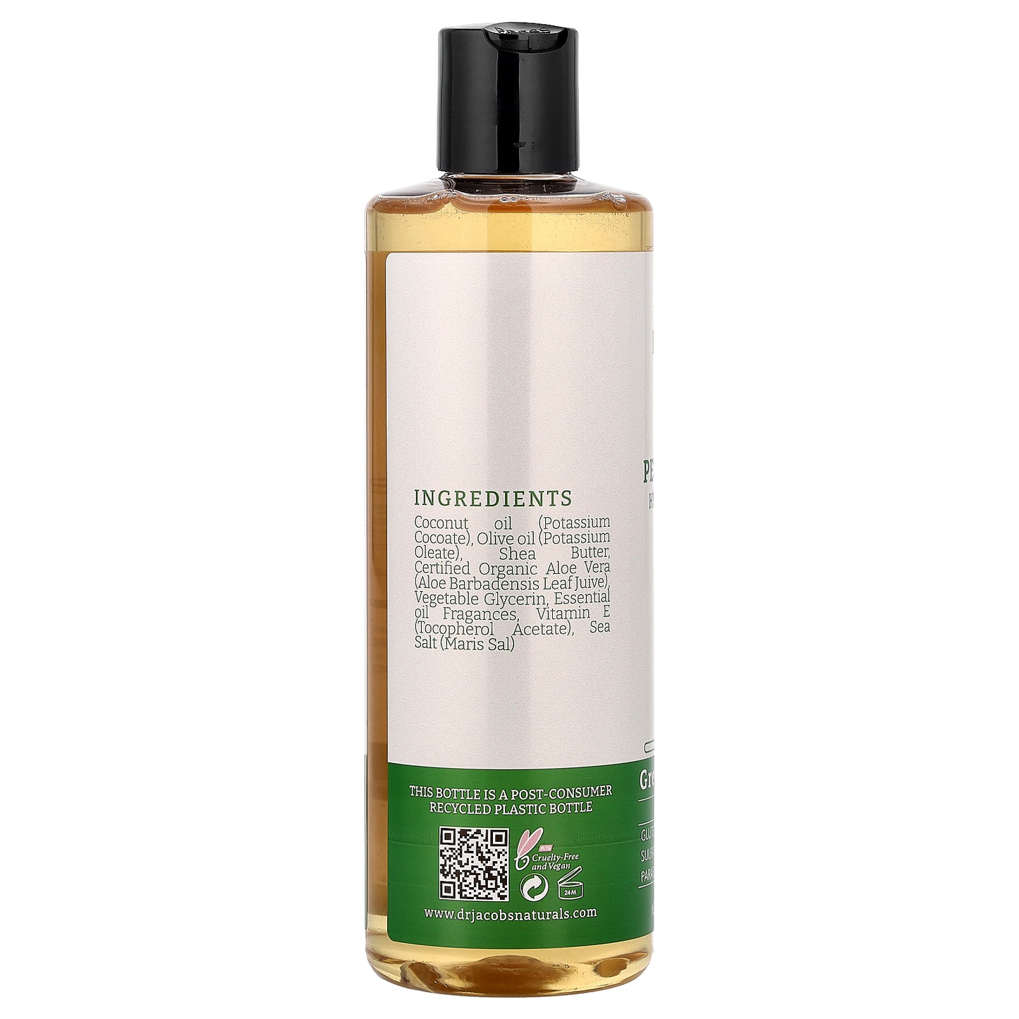 Dr. Jacobs Naturals, Castile Pet Shampoo, Green Tea & Mint, 16 oz (473 ml)