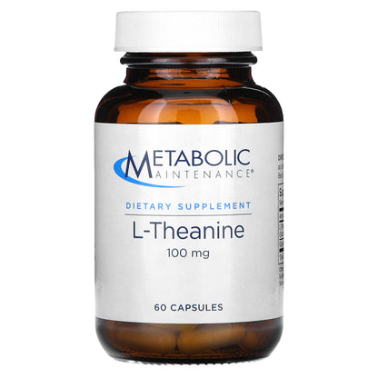 Metabolic Maintenance, L-Theanine, 100 mg, 60 Capsules