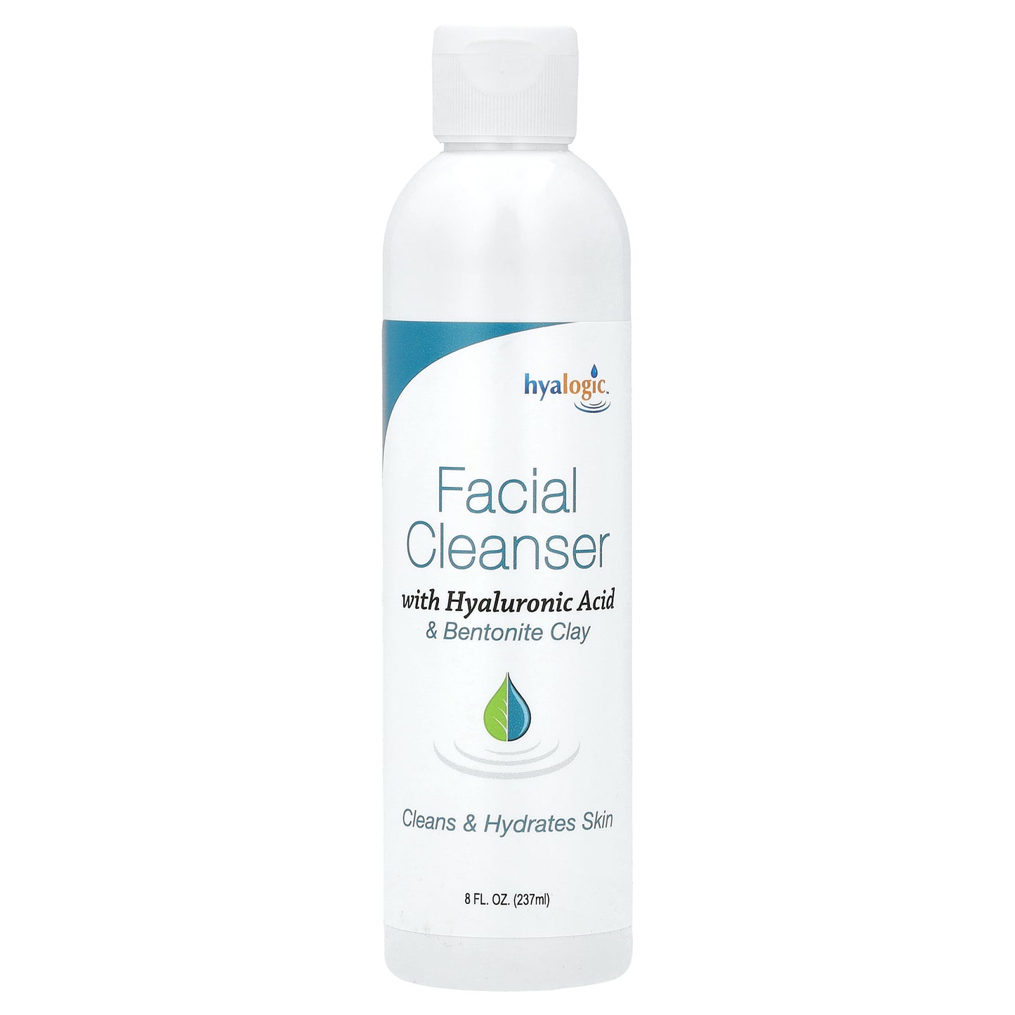 Hyalogic, Facial Cleanser With Hyaluronic Acid & Bentonite Clay, 8 fl oz (237 ml)