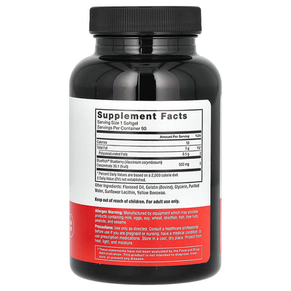 Force Factor, Blueberry Concentrate, 500 mg, 90 Softgels