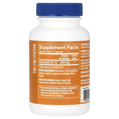 The Vitamin Shoppe, CoQ-10, 200 mg, 60 Capsules