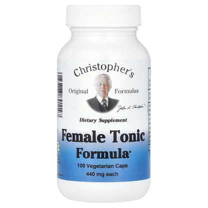 Christopher's Original Formulas, Female Tonic Formula, 440 mg, 100 Vegetarian Caps