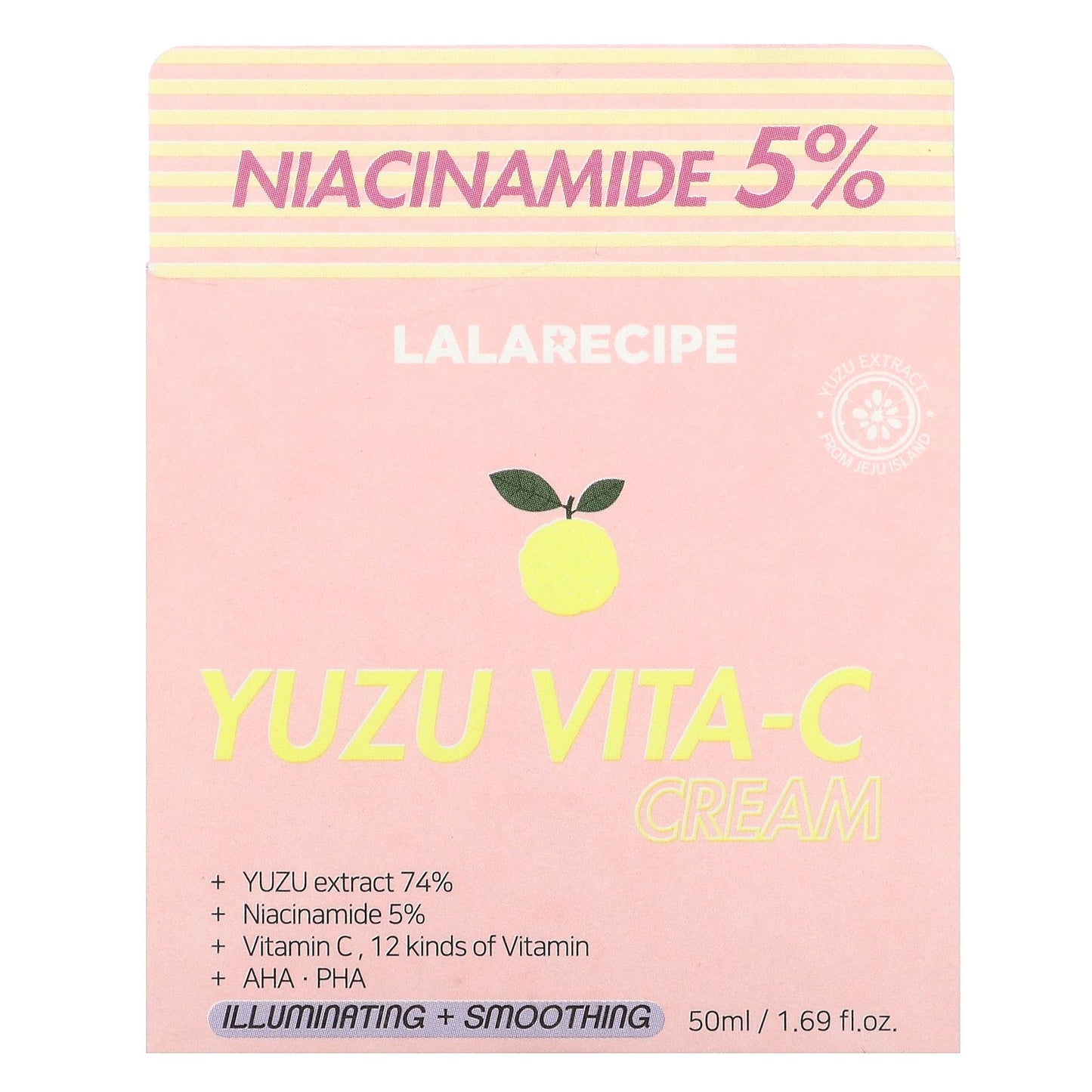 Lalarecipe, Yuzu Vita-C Cream, 1.69 fl oz (50 ml)