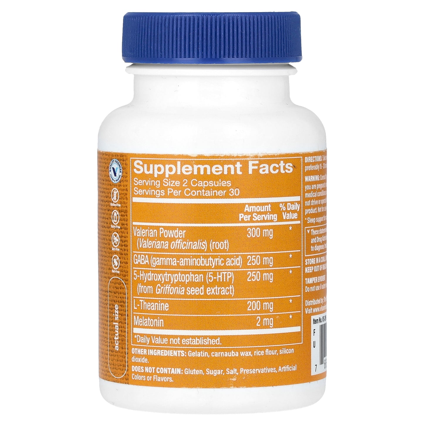 The Vitamin Shoppe, Sleep Support, 60 Capsules