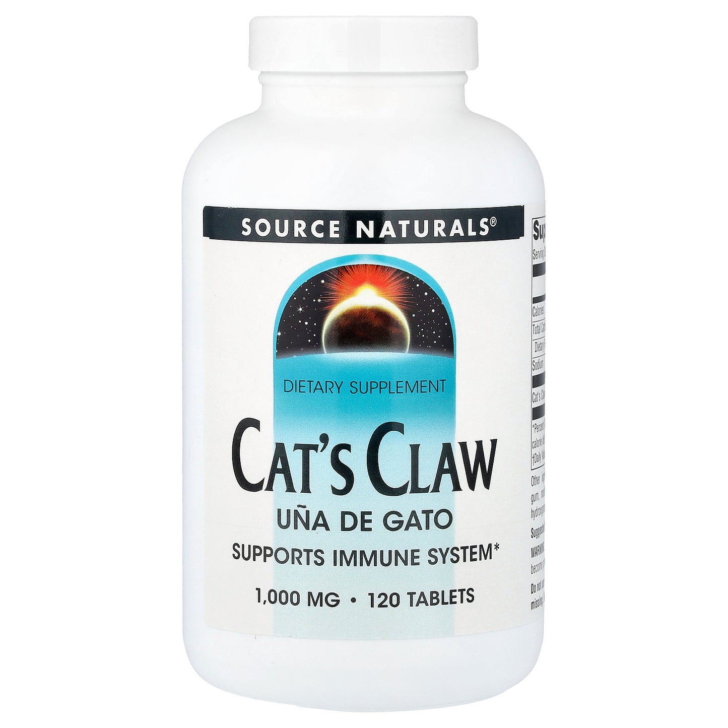 Source Naturals, Cat's Claw, 1,000 mg, 120 Tablets