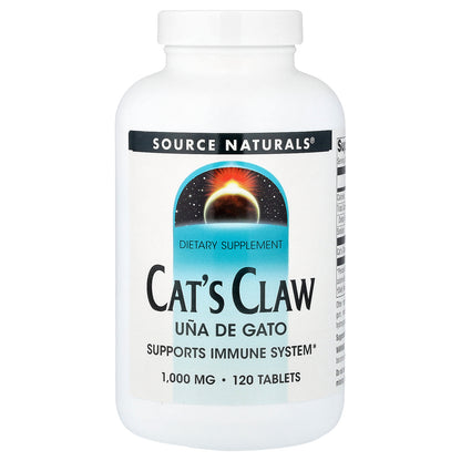 Source Naturals, Cat's Claw, 1,000 mg, 120 Tablets