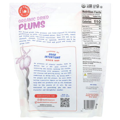 Made in Nature, Organic Dried Plums, 13 oz (369 g)