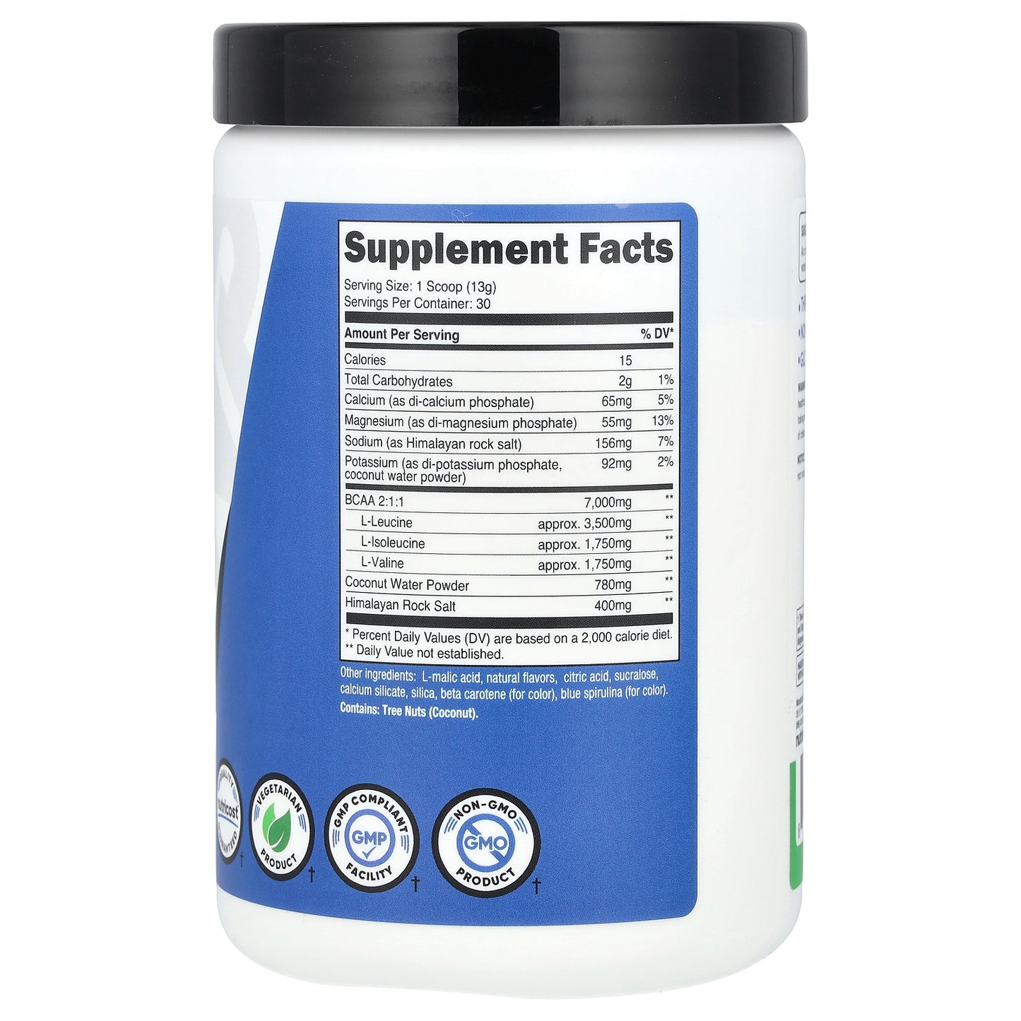 Nutricost, Performance, BCAA+, Green Apple, 13.5 oz (378 g)