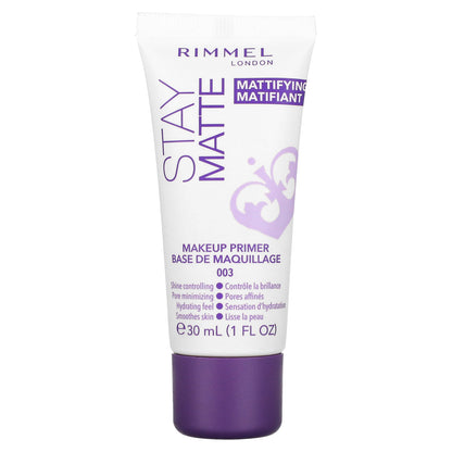 Rimmel London, Stay Matte, Mattifying Makeup Primer, 1 fl oz (30 ml)