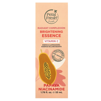 Petal Fresh, Pure, Radiant Complexion Brightening Essence, Papaya Niacinamide, 1.79 fl oz (53 ml)