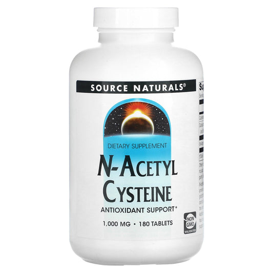 Source Naturals, N-Acetyl Cysteine, 1,000 mg, 180 Tablets