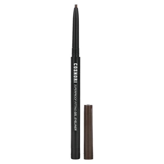 Cosnori, Superproof Fitting Gel Eyeliner, 03 Walnut Brown, 0.13 g