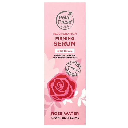 Petal Fresh, Pure, Rejuvenation Firming Serum, Rose Water, 1.79 fl oz (53 ml)