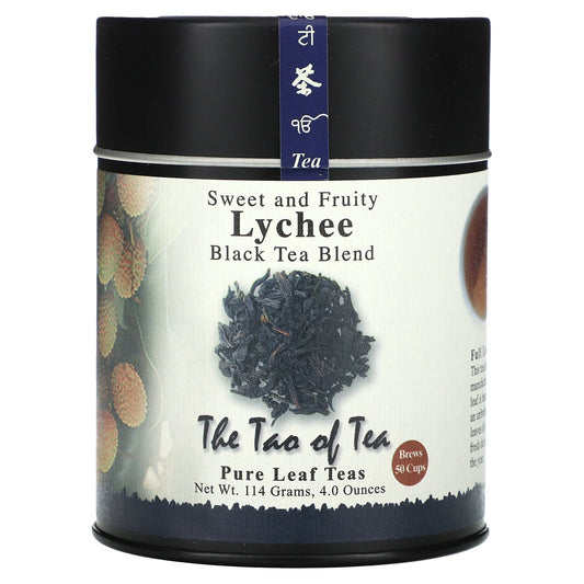 The Tao of Tea, Black Tea Blend, Lychee, 4 oz (114 g)