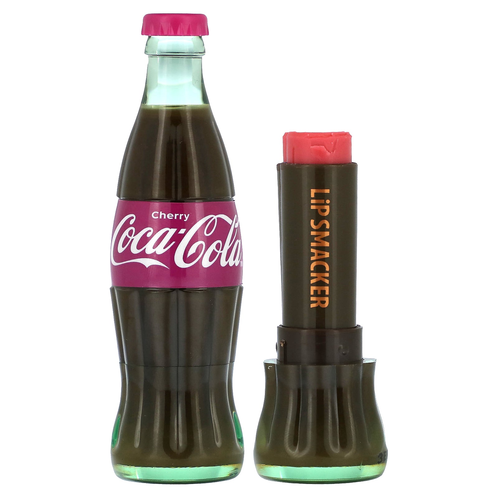 Lip Smacker, Coca-Cola, Lip Balm, Cherry Coke Bottle, 0.14 oz (4 g)