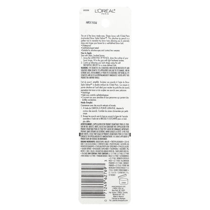 L'Oréal, Brow Stylist Definer, 387 Ash Brown, 0.003 oz (90 mg)