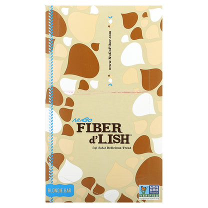 NuGo Nutrition, Fiber d' Lish, Blondie Bar, 16 Bars, 1.6 oz (45 g) Each