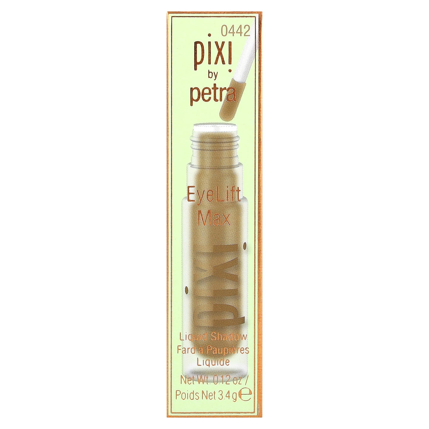 Pixi Beauty, EyeLift Max, Liquid Shadow, 0442 Olive, 0.12 oz (3.4 g)