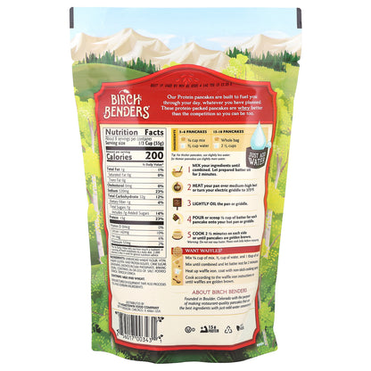 Birch Benders, Complete Pancake & Waffle Mix, Protein, 16 oz (454 g)