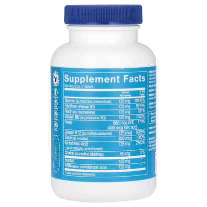 The Vitamin Shoppe, B-Complex 125, 100 Tablets