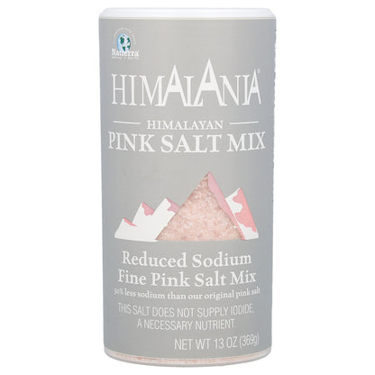 Himalania, Himalayan Reduced Sodium Fine Pink Salt Mix, 13 oz (369 g)