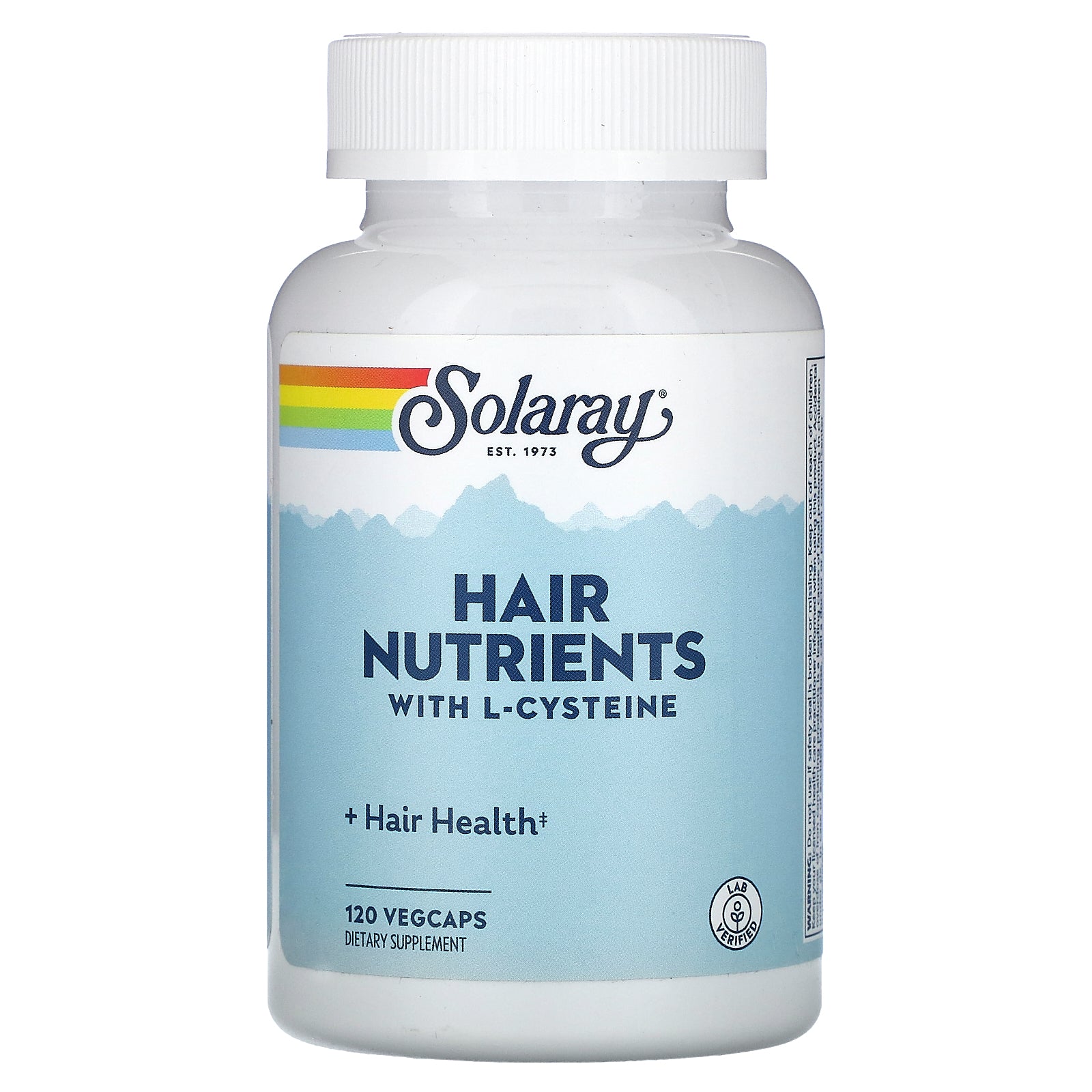 Solaray, Hair Nutrients With L-Cysteine, 120 VegCaps