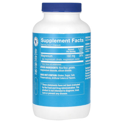 The Vitamin Shoppe, Magnesium Citrate Complex, 160 mg, 300 Capsules