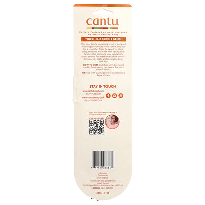 Cantu, Smooth, Thick Hair Paddle Brush, 1 Brush