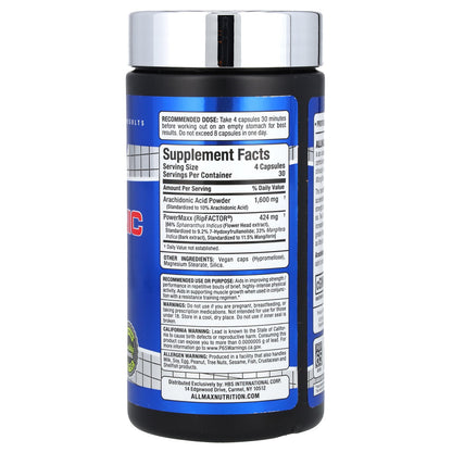 ALLMAX, Essentials, Arachidonic Acid+, 120 Capsules