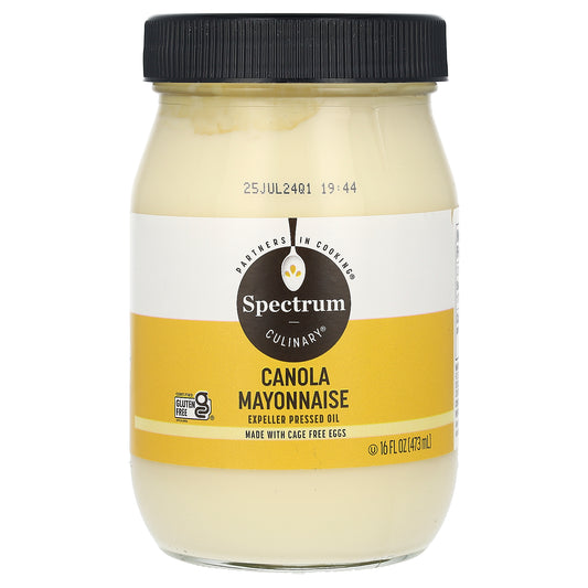 Spectrum Culinary, Canola Mayonnaise, 16 fl oz (473 ml)